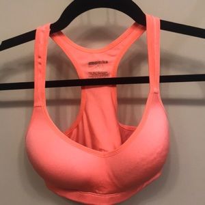 Hot pink Marika padded sports bra in S